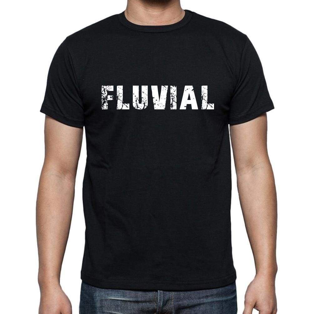 Fluvial Mens Short Sleeve Round Neck T-Shirt - Casual