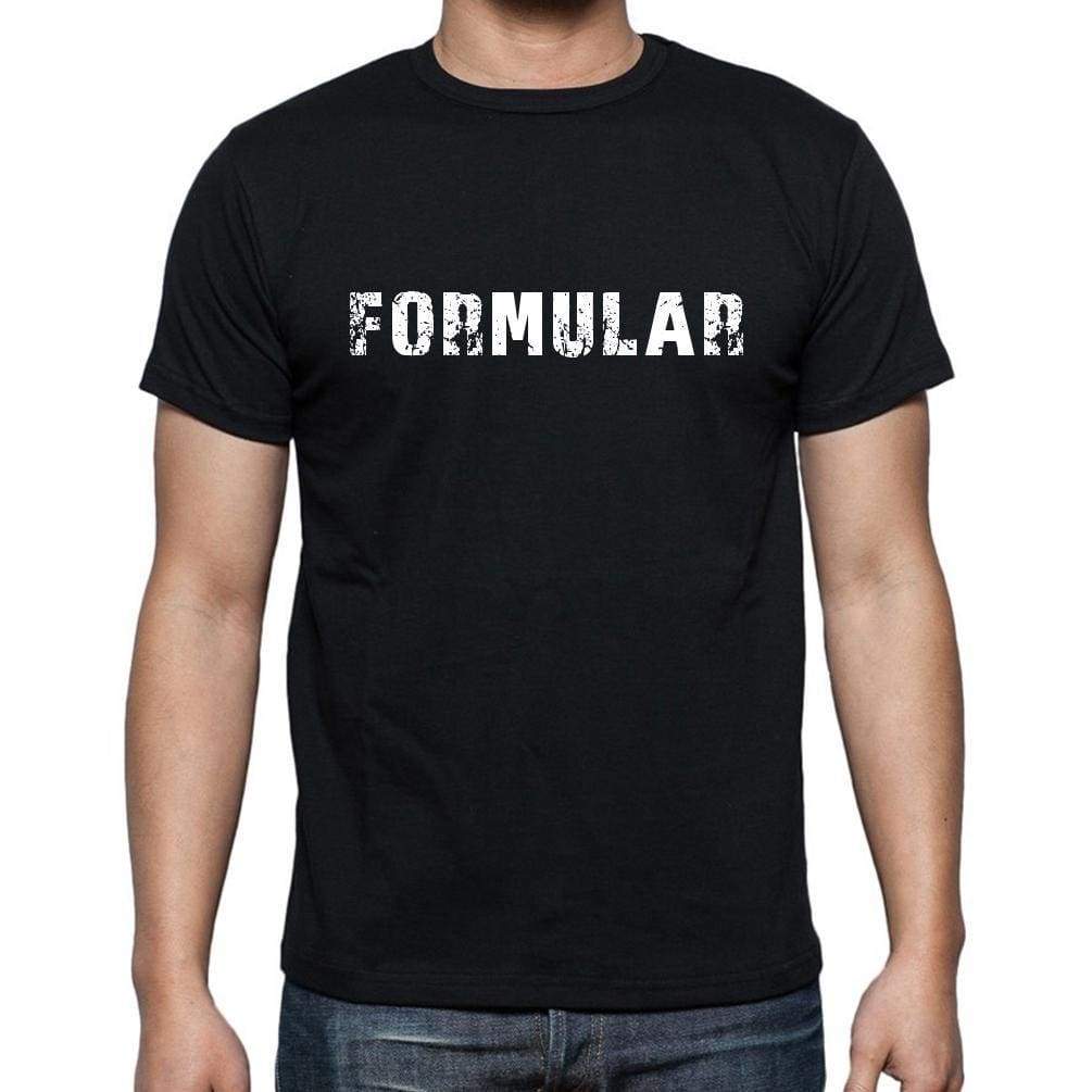 Formular Mens Short Sleeve Round Neck T-Shirt - Casual