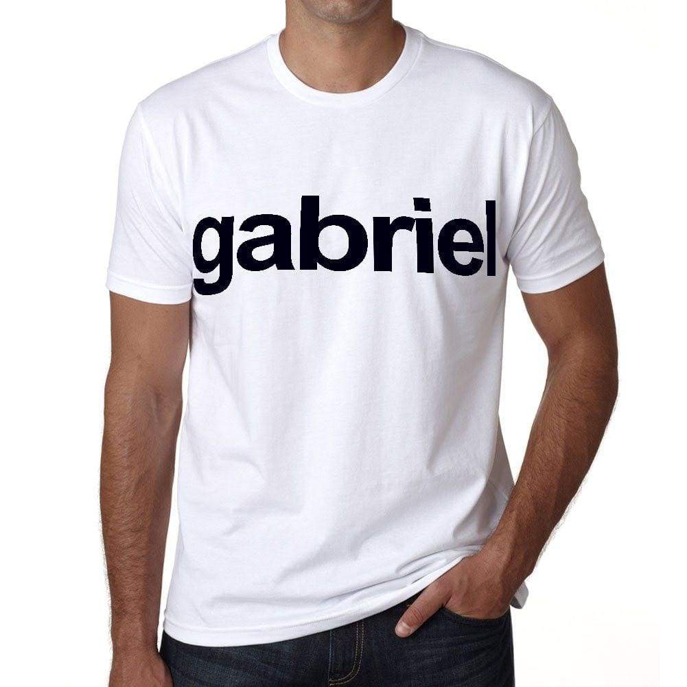 Gabriel Mens Short Sleeve Round Neck T-Shirt 00050