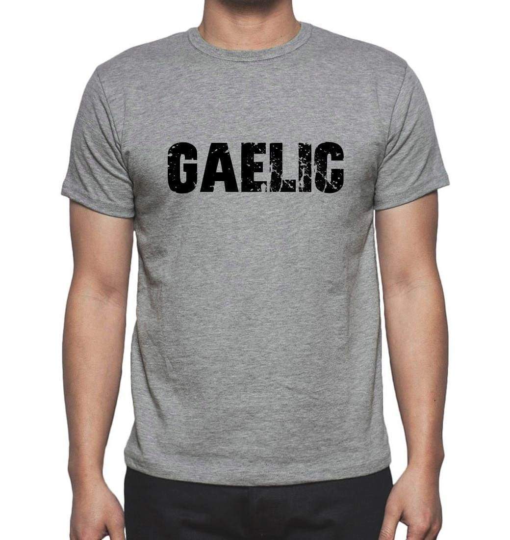 Gaelic Grey Mens Short Sleeve Round Neck T-Shirt 00018 - Grey / S - Casual