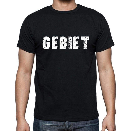 Gebiet Mens Short Sleeve Round Neck T-Shirt - Casual