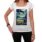 Givat Aliyah Pura Vida Beach Name White Womens Short Sleeve Round Neck T-Shirt 00297 - White / Xs - Casual
