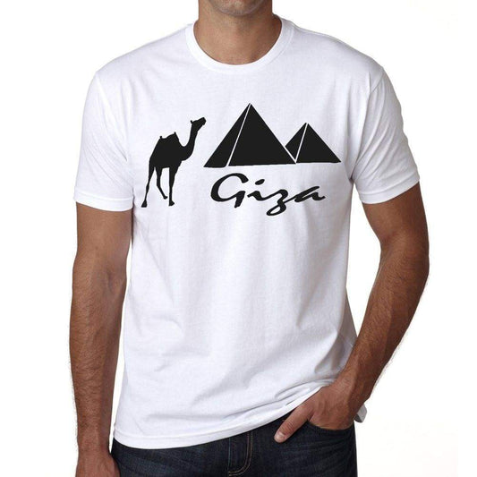 Giza T Shirts Men Short Sleeve T-Shirt T Shirt Cotton Tee Shirt For Mens 00182 - T-Shirt