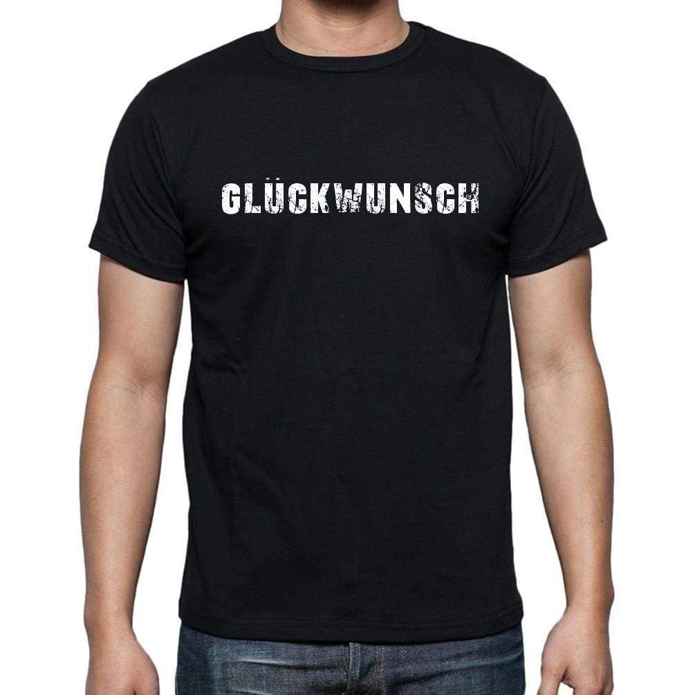 Glckwunsch Mens Short Sleeve Round Neck T-Shirt - Casual