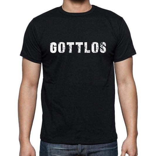 Gottlos Mens Short Sleeve Round Neck T-Shirt - Casual