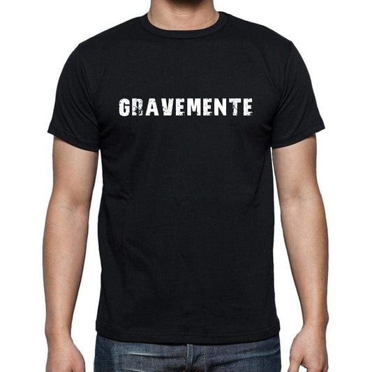 Gravemente Mens Short Sleeve Round Neck T-Shirt 00017 - Casual