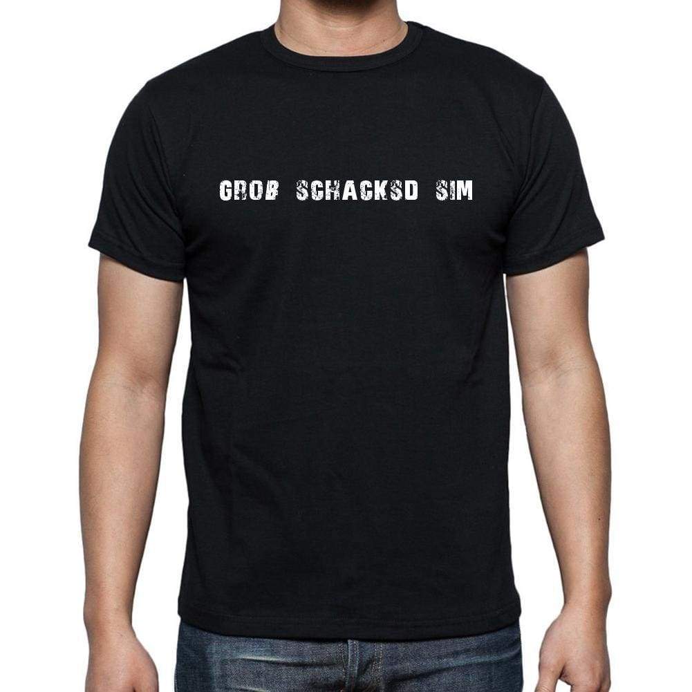 Gro Schacksd Sim Mens Short Sleeve Round Neck T-Shirt 00003 - Casual