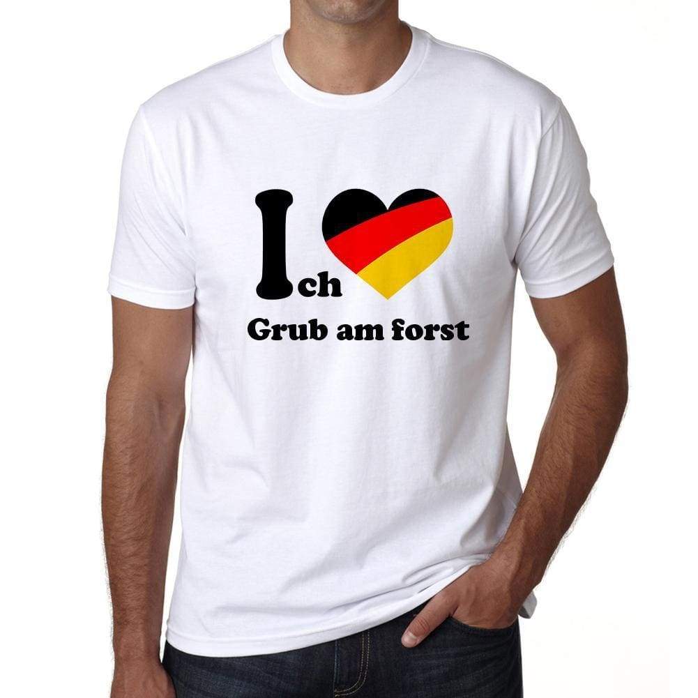 Grub Am Forst Mens Short Sleeve Round Neck T-Shirt 00005 - Casual