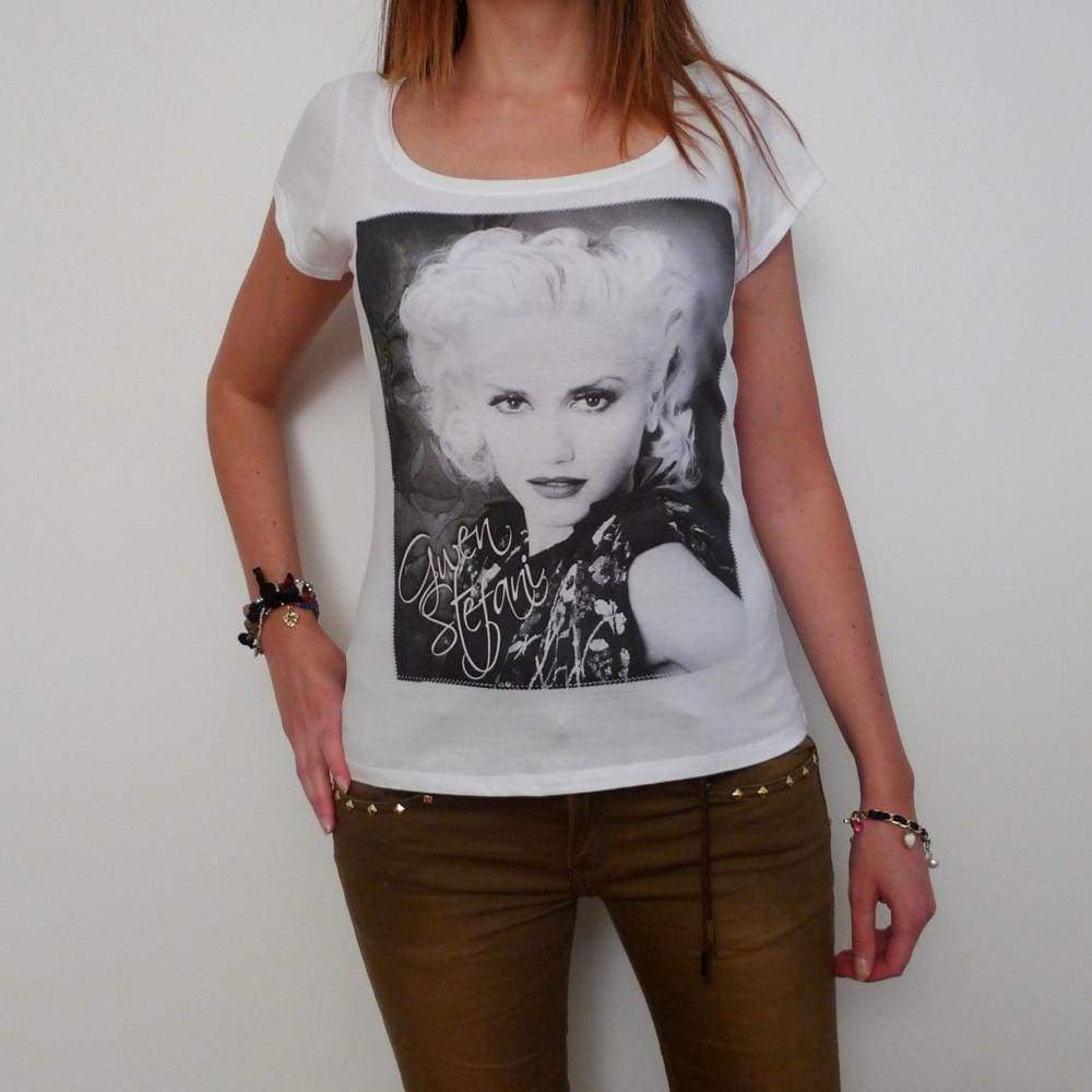 Gwen Stefani T-Shirt Short-Sleeve Top Celebrity