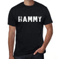 Hammy Mens Retro T Shirt Black Birthday Gift 00553 - Black / Xs - Casual