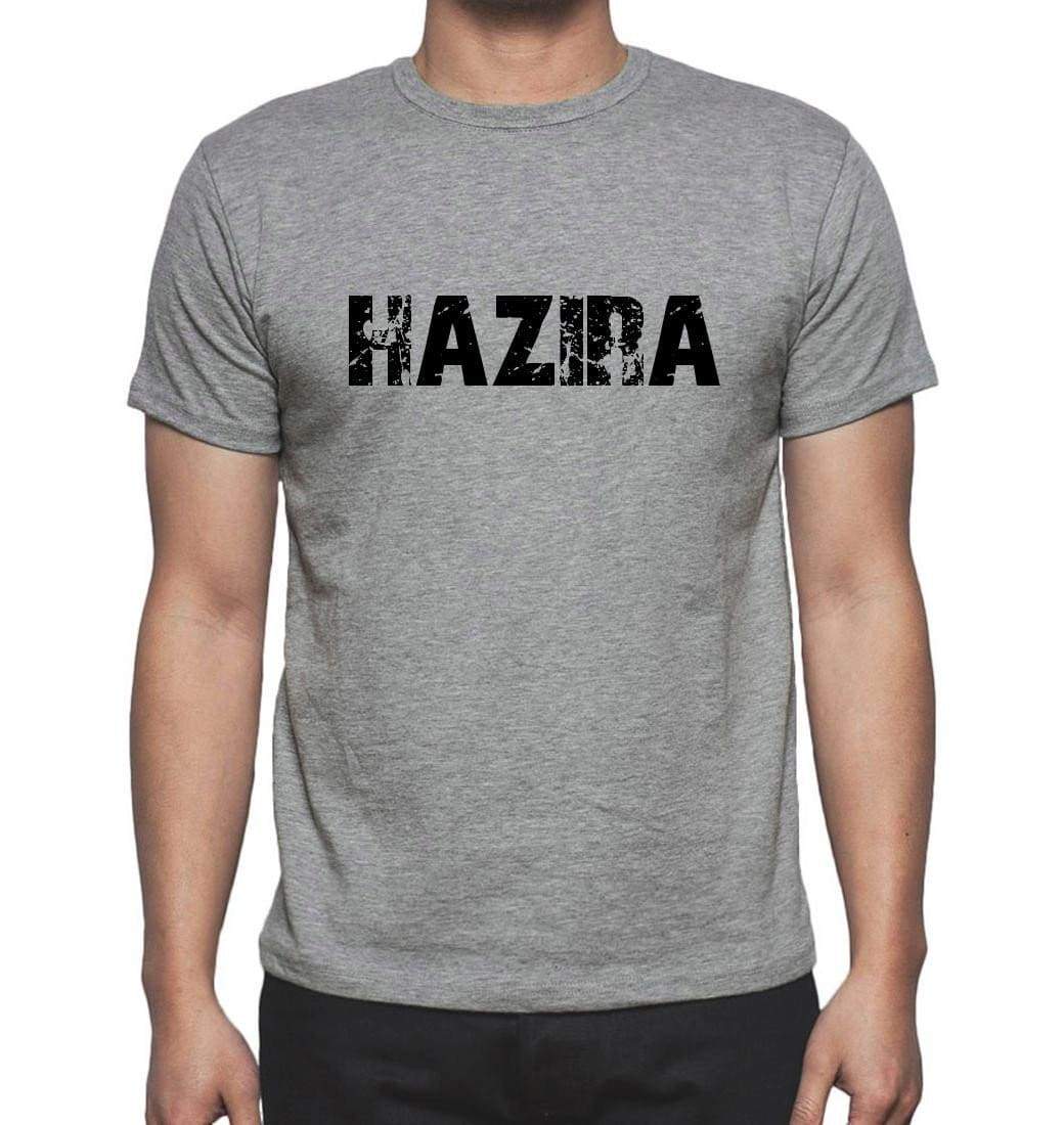Hazira Mens Short Sleeve Round Neck T-Shirt 00018 - Grey / S - Casual