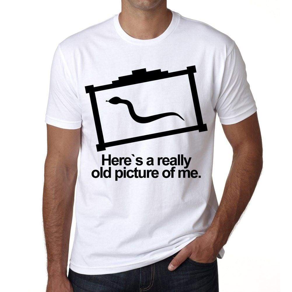 Here`s A Really Old Picture Of Me Funny Mens T-Shirt 00197