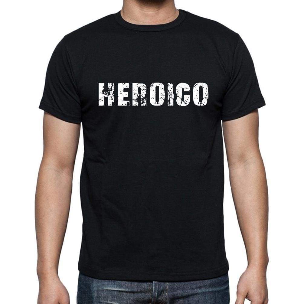 Heroico Mens Short Sleeve Round Neck T-Shirt - Casual