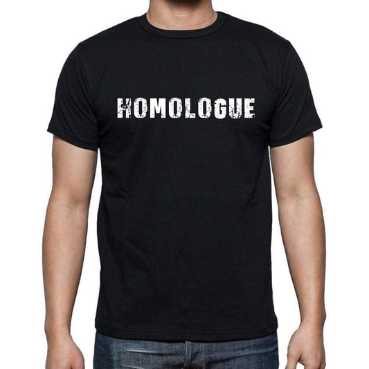 Homologue French Dictionary Mens Short Sleeve Round Neck T-Shirt 00009 - Casual