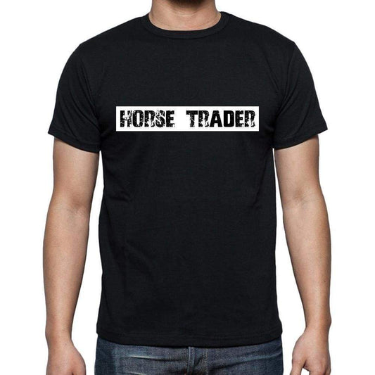Horse Trader T Shirt Mens T-Shirt Occupation S Size Black Cotton - T-Shirt