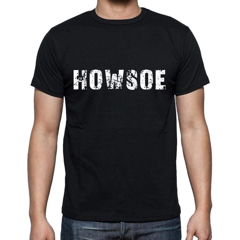 Howsoe Mens Short Sleeve Round Neck T-Shirt 00004 - Casual