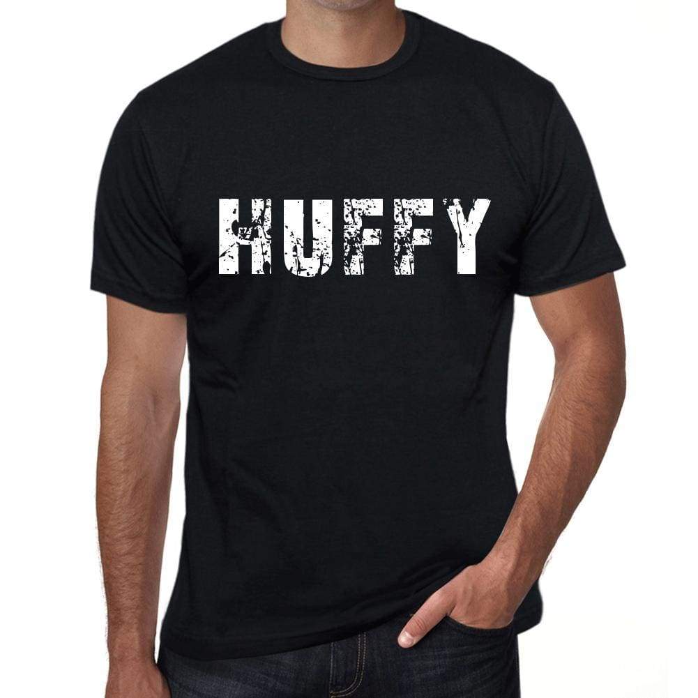 Huffy Mens Retro T Shirt Black Birthday Gift 00553 - Black / Xs - Casual