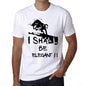 I Shall Be Elegant White Mens Short Sleeve Round Neck T-Shirt Gift T-Shirt 00369 - White / Xs - Casual