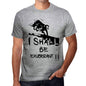 I Shall Be Exuberant Grey Mens Short Sleeve Round Neck T-Shirt Gift T-Shirt 00370 - Grey / S - Casual