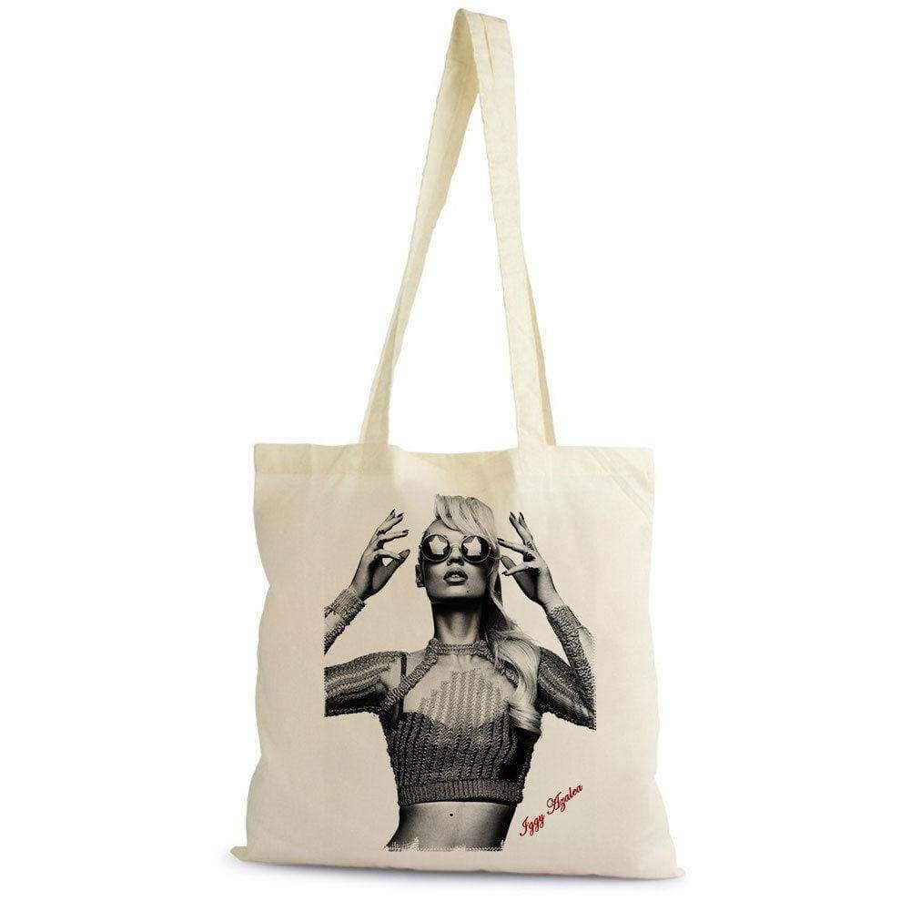 Iggy Azalea Tote Bag Shopping Natural Cotton Gift Beige 00272 - Beige / 100% Cotton - Tote Bag