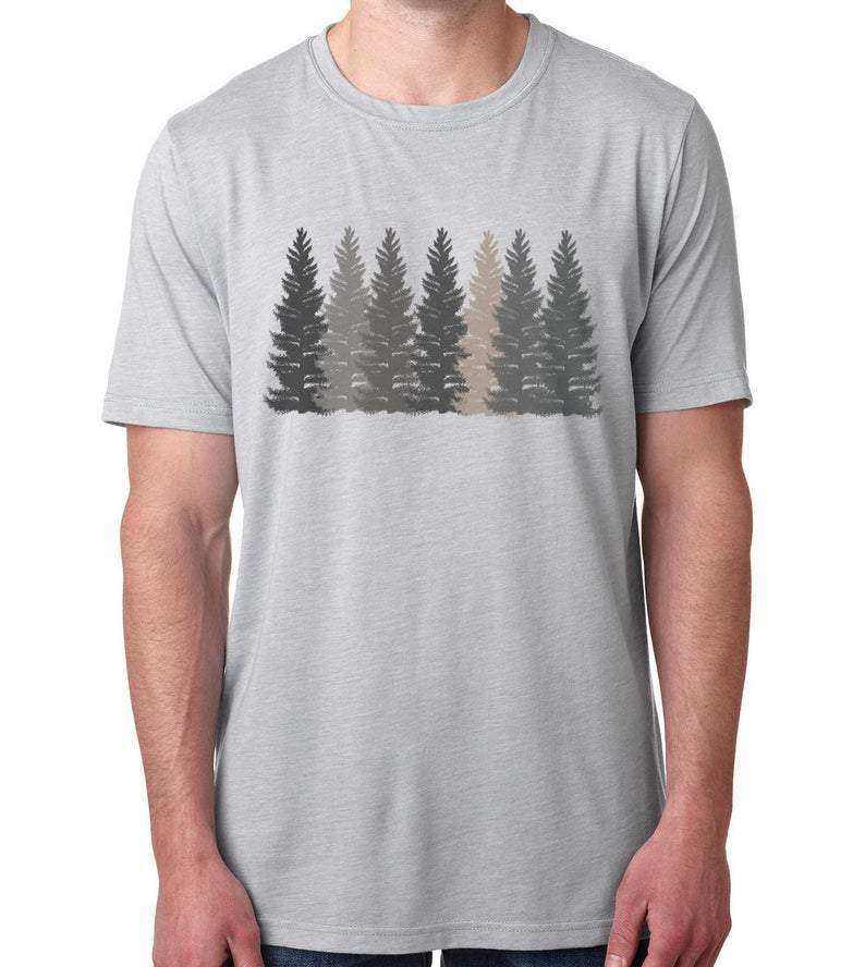 Graphic T-Shirt Trees and Nature Shirt Forest Casual Printed Tee