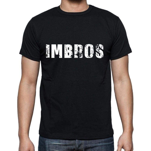 Imbros Mens Short Sleeve Round Neck T-Shirt 00004 - Casual