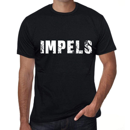 Impels Mens Vintage T Shirt Black Birthday Gift 00554 - Black / Xs - Casual