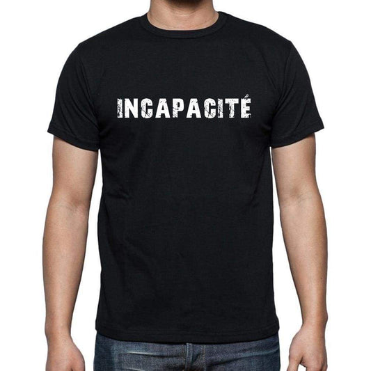 Incapacité French Dictionary Mens Short Sleeve Round Neck T-Shirt 00009 - Casual