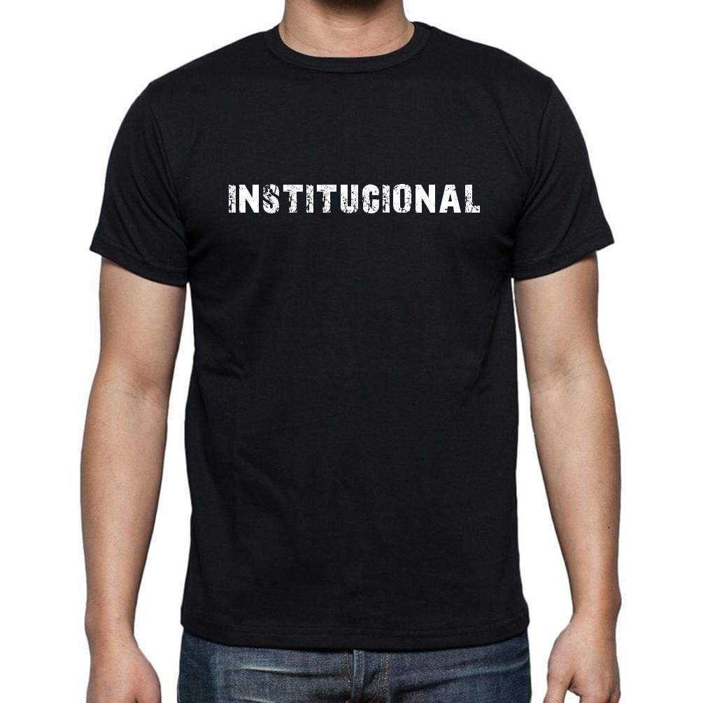 Institucional Mens Short Sleeve Round Neck T-Shirt - Casual