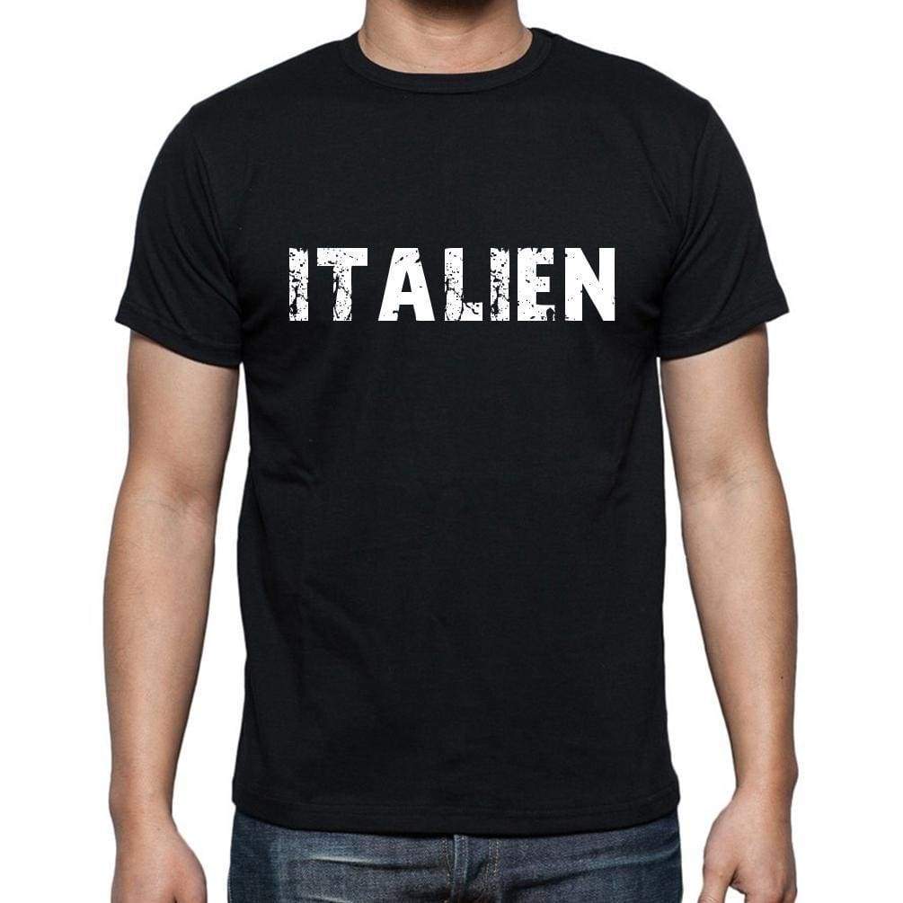 Italien Mens Short Sleeve Round Neck T-Shirt - Casual