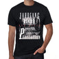 Jahrgang Birthday 1981 Black Mens Short Sleeve Round Neck T-Shirt Gift T-Shirt 00352 - Black / Xs - Casual