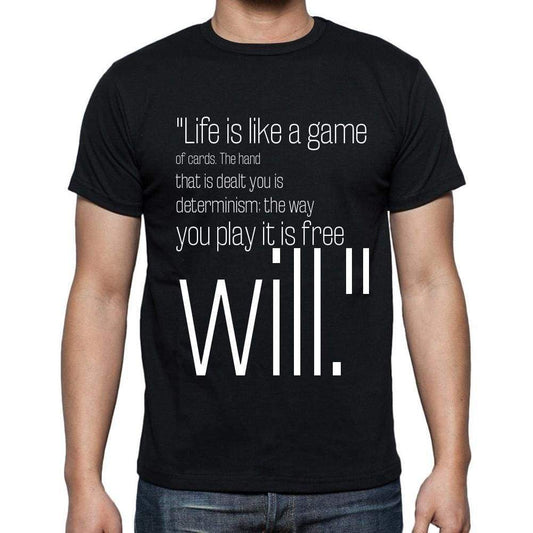 Jawaharlal Nehru Quote T Shirts Life Is Like A Game O T Shirts Men Black - Casual