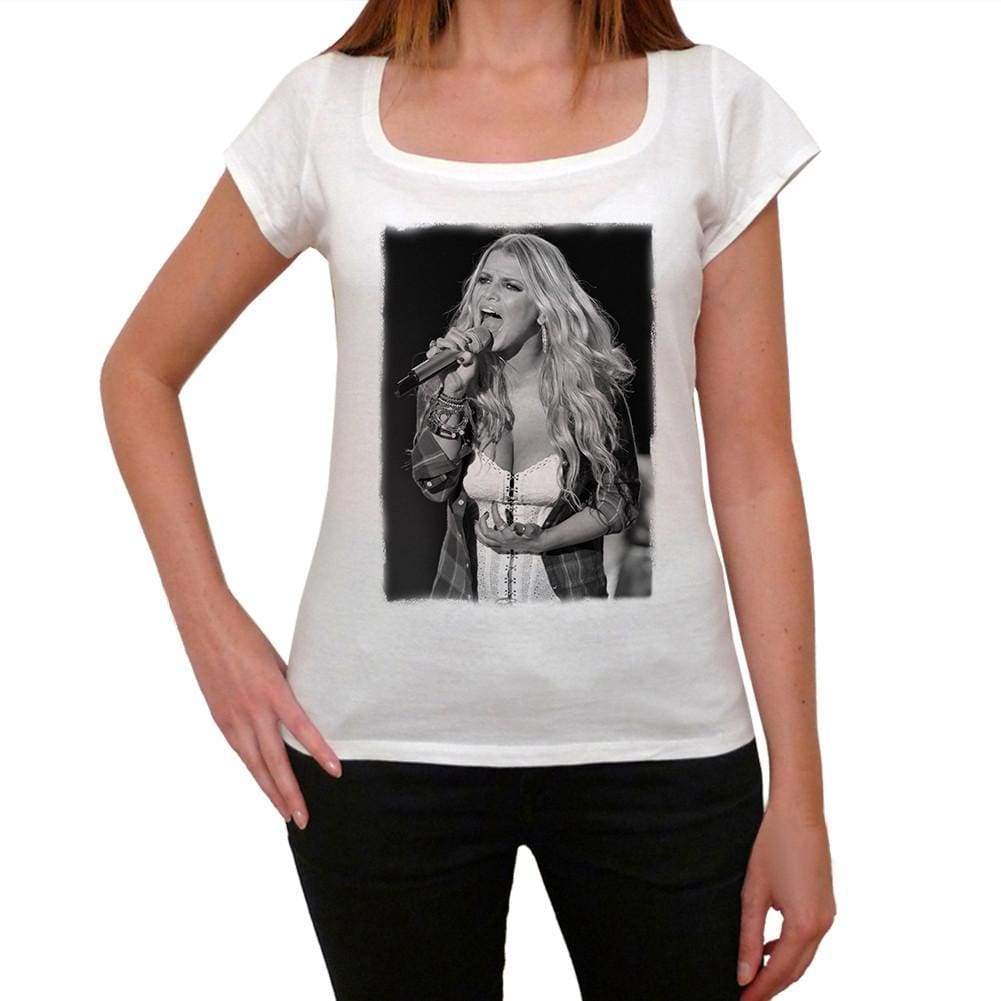 Jessica Simpson Womens T-Shirt Picture Celebrity 00038