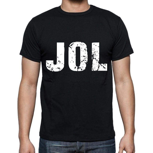 Jol Men T Shirts Short Sleeve T Shirts Men Tee Shirts For Men Cotton Black 3 Letters - Casual
