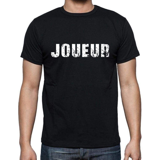 Joueur French Dictionary Mens Short Sleeve Round Neck T-Shirt 00009 - Casual