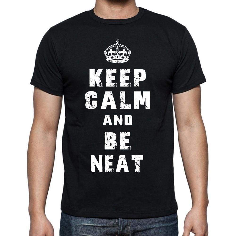 Keep Calm T-Shirt Neat Mens Short Sleeve Round Neck T-Shirt - Casual
