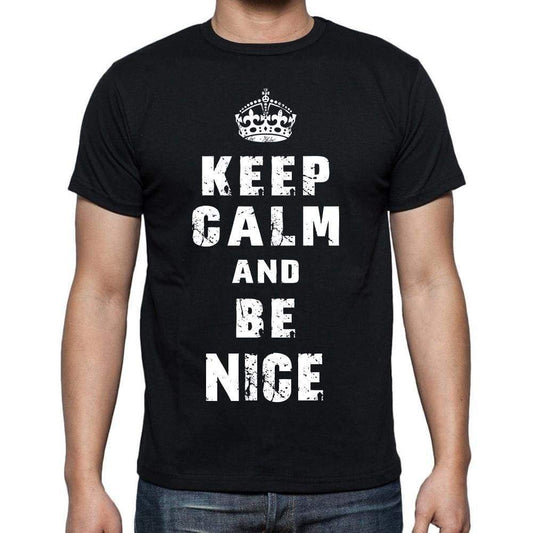 Keep Calm T-Shirt Nice Mens Short Sleeve Round Neck T-Shirt - Casual