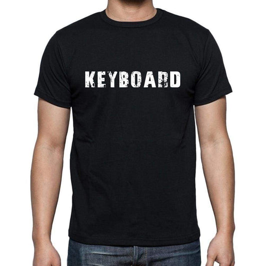 Keyboard Mens Short Sleeve Round Neck T-Shirt - Casual