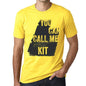 Kit You Can Call Me Kit Mens T Shirt Yellow Birthday Gift 00537 - Yellow / Xs - Casual