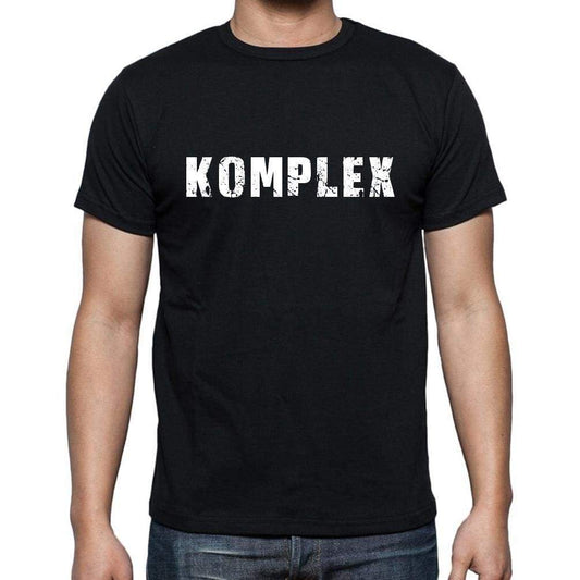 Komplex Mens Short Sleeve Round Neck T-Shirt - Casual