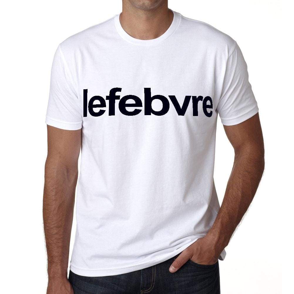Lefebvre Mens Short Sleeve Round Neck T-Shirt 00052