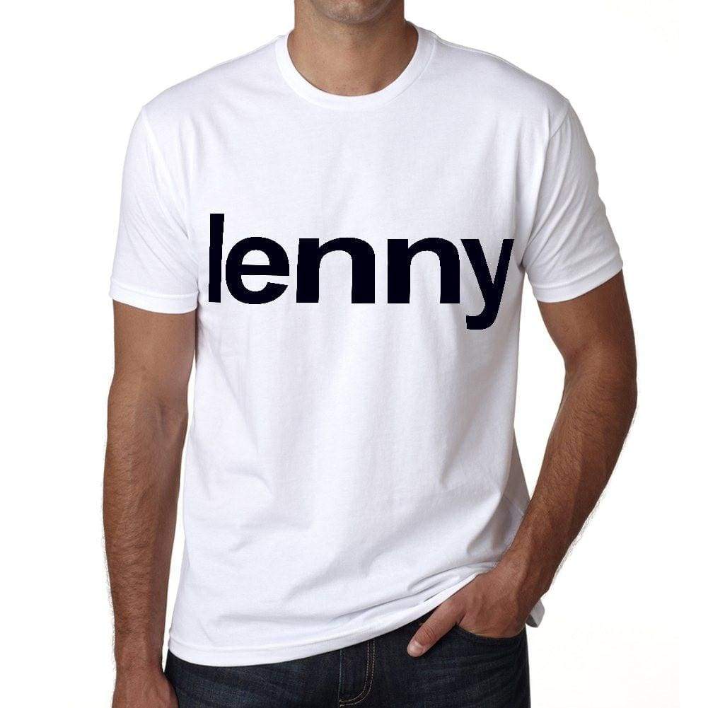 Lenny Mens Short Sleeve Round Neck T-Shirt 00050