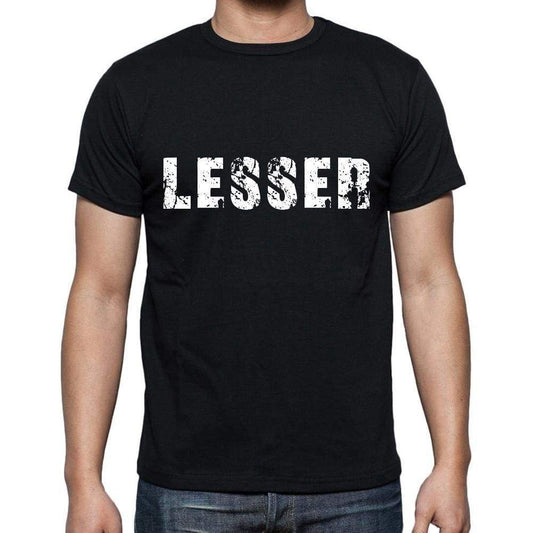 Lesser Mens Short Sleeve Round Neck T-Shirt 00004 - Casual