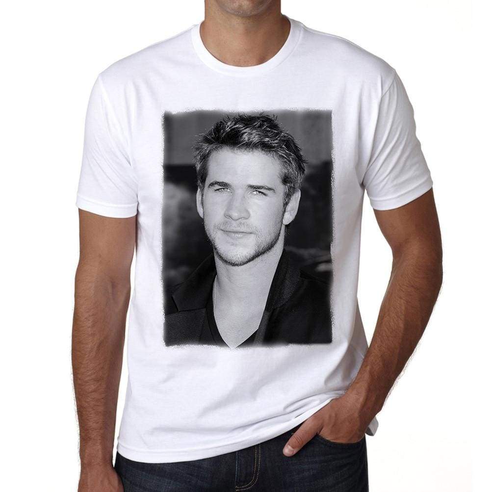 Liam Hemswort1 For Mens Short Sleeve Cotton Tshirt Men T Shirt 00034 - Casual
