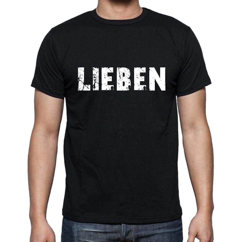 Lieben Mens Short Sleeve Round Neck T-Shirt - Casual