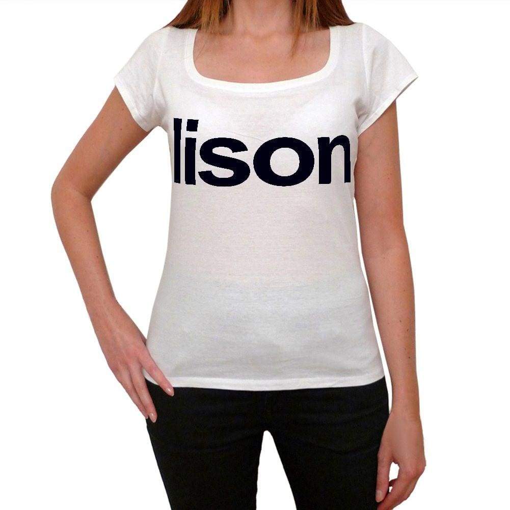Lison Womens Short Sleeve Scoop Neck Tee 00049