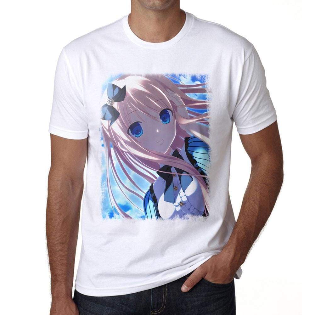 Manga Blue Dress T-Shirt For Men T Shirt Gift 00089 - T-Shirt