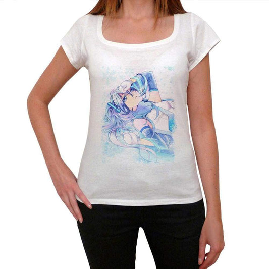 Manga Girl In The Snow T-Shirt For Women T Shirt Gift 00088 - T-Shirt