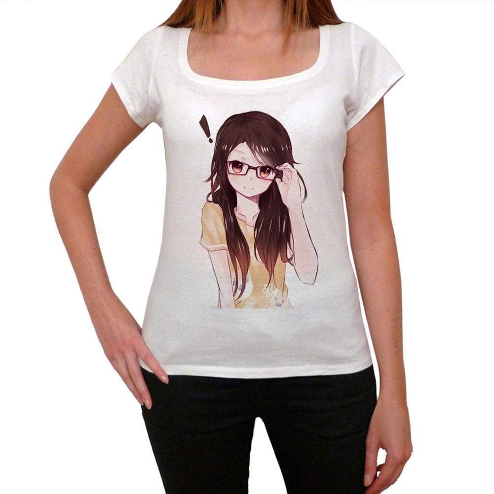 Manga Glasses T-Shirt For Women T Shirt Gift 00088 - T-Shirt