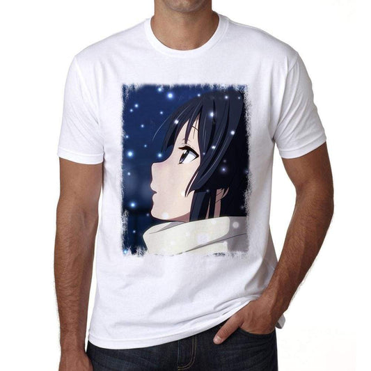 Manga Snowflake T-Shirt For Men T Shirt Gift 00089 - T-Shirt